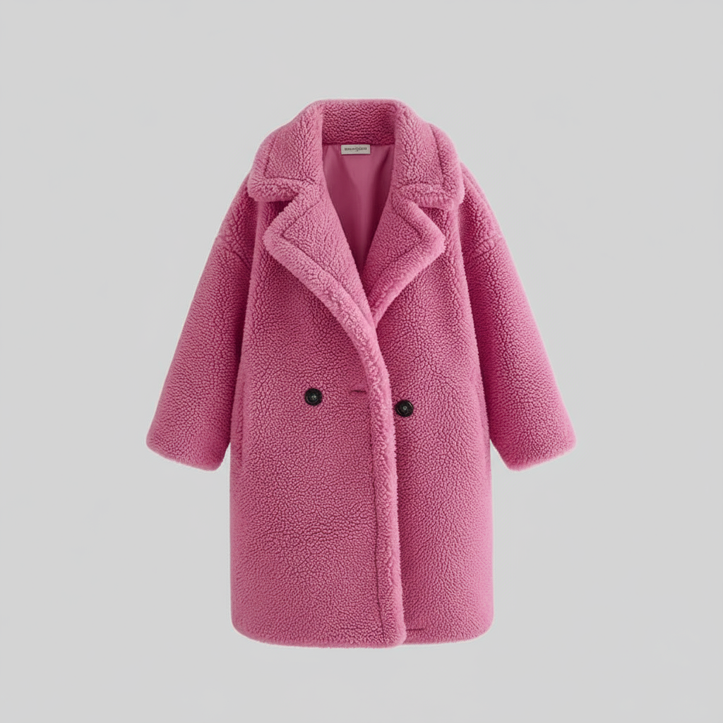 Pink - Luxury Teddy Coat