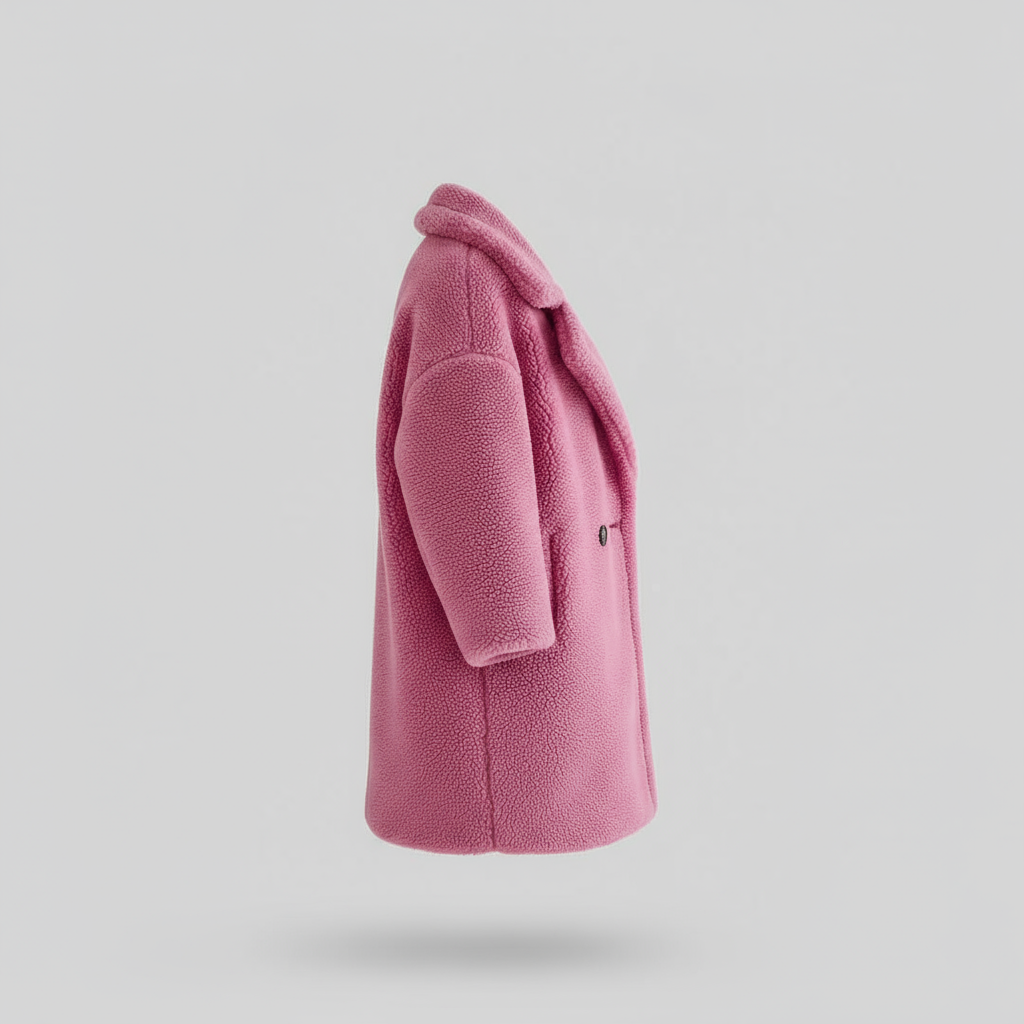 Pink - Luxury Teddy Coat