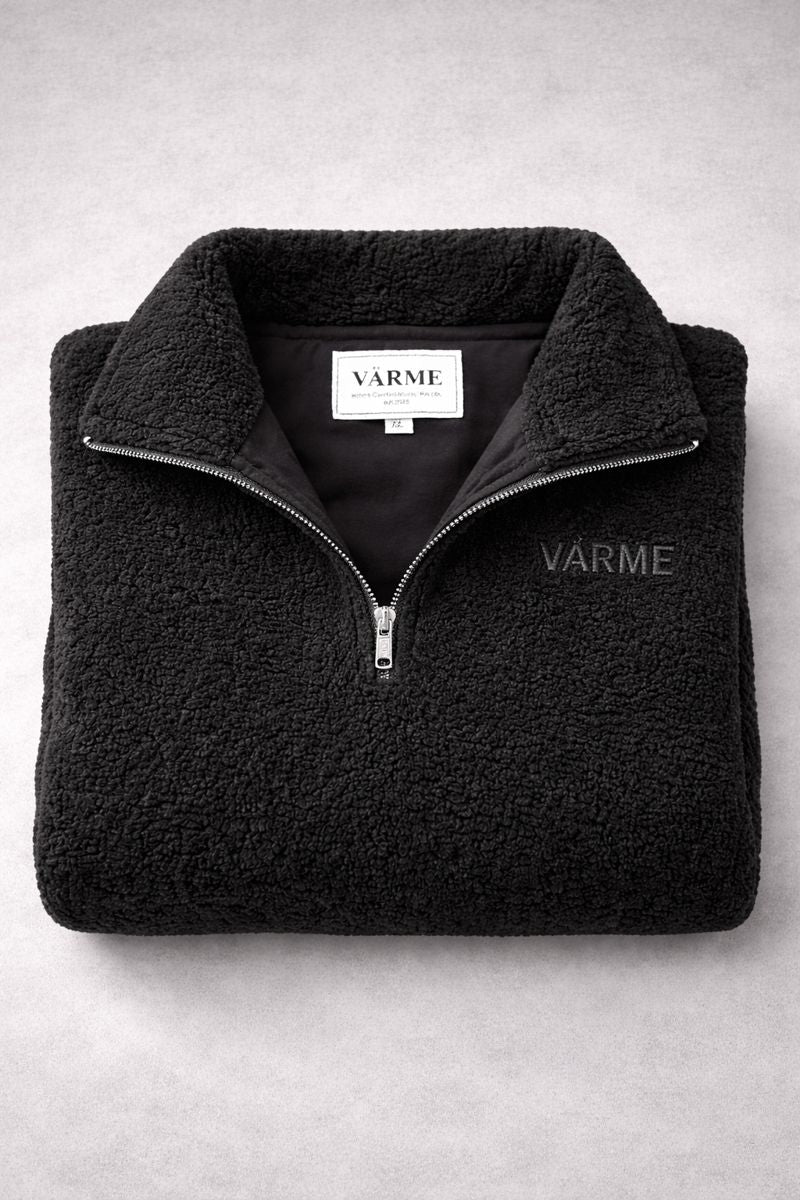 VÄRME Diep Zwart – Unisex